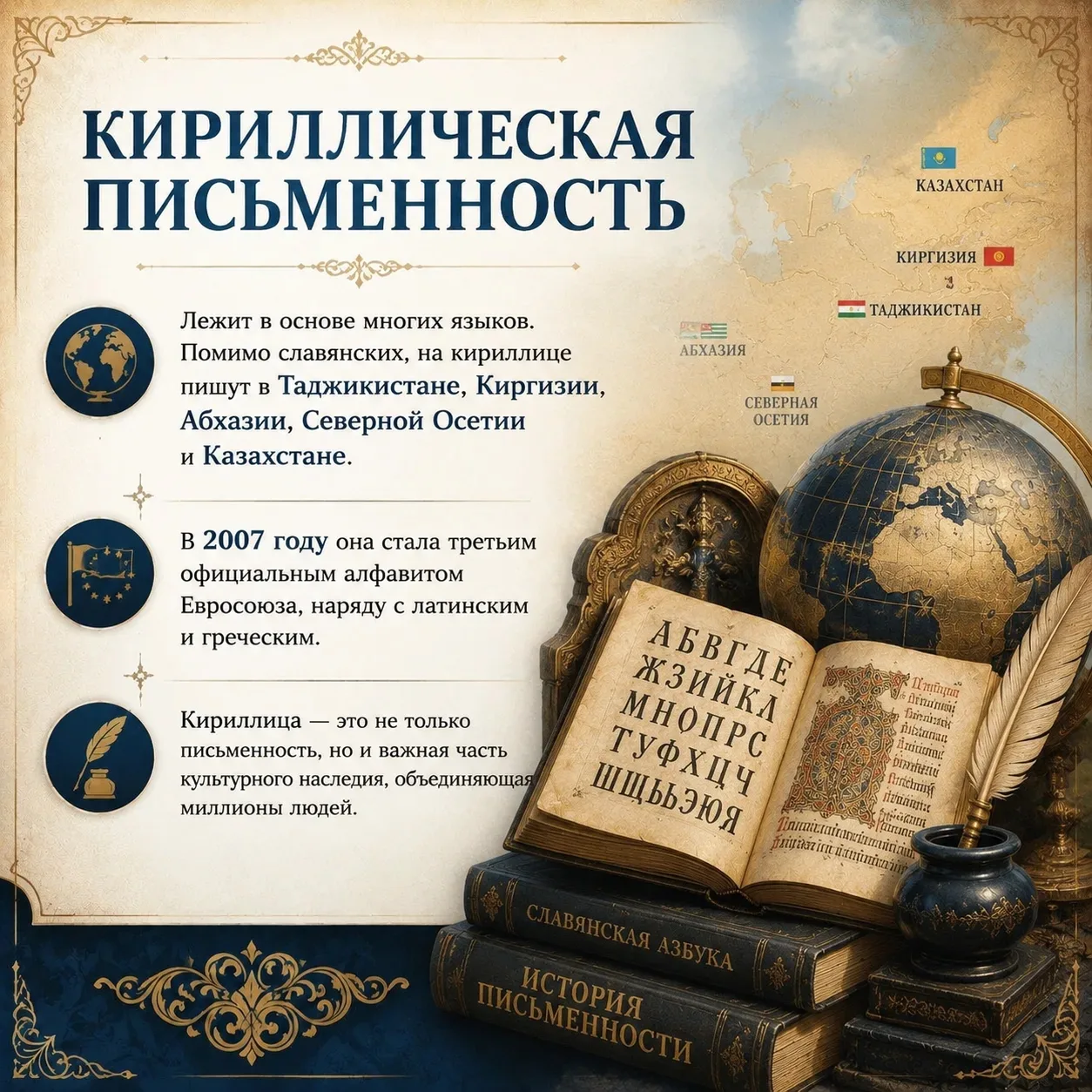 День славянской письменности и культуры  Ежегодно отмечается 24 мая.  Дата фиксирована и связана с д