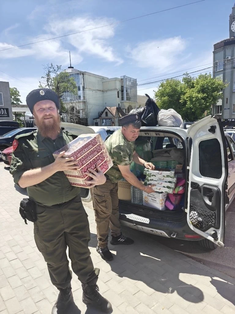 🤝 Белоглинский район собрал 300 кг гуманитарной помощи для жителей Херсонской области  Атаман Белогл