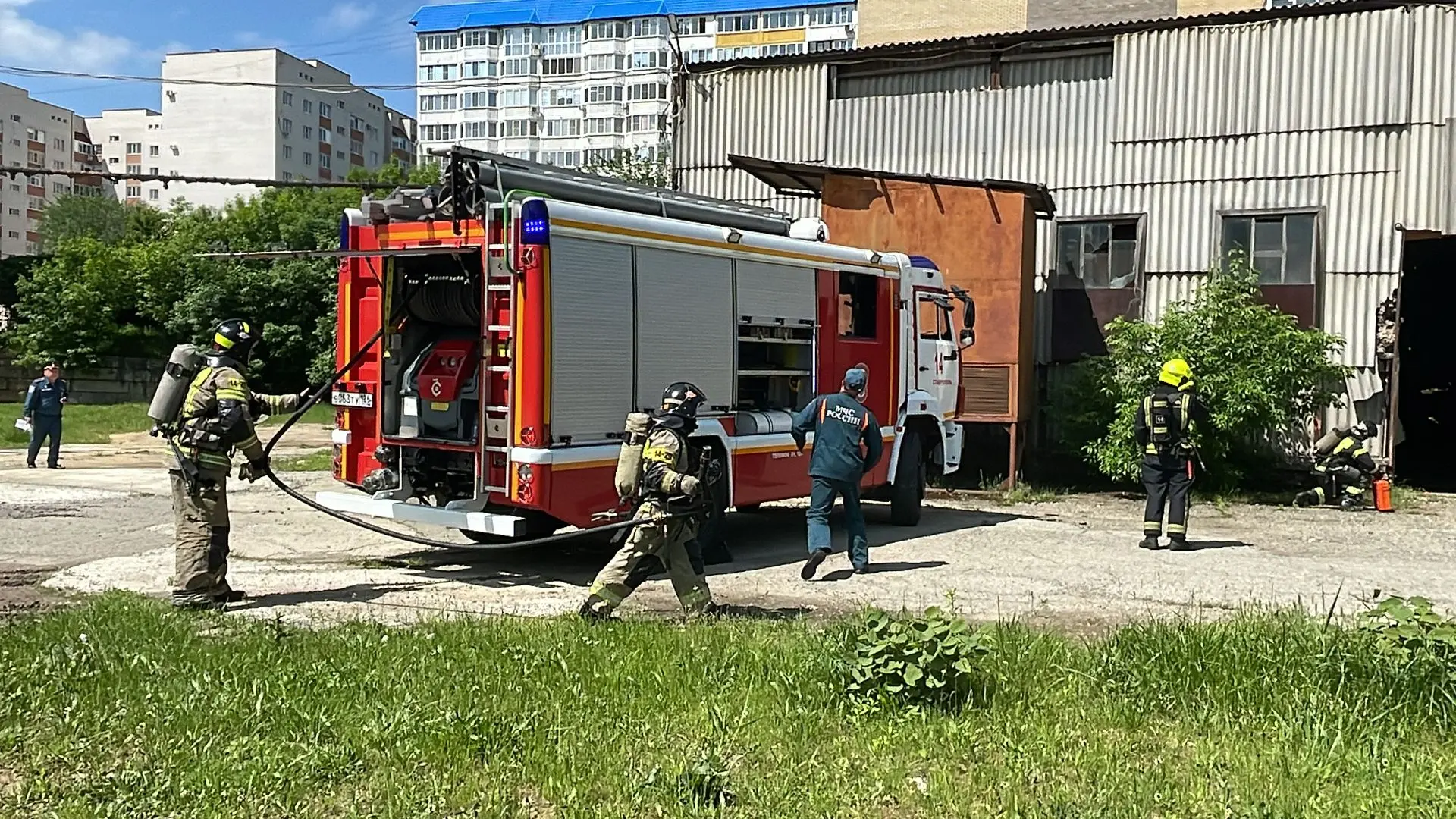 Свыше 400 сотрудников Крайтеплоэнерго были задействованы в учениях в области гражданской обороны и з