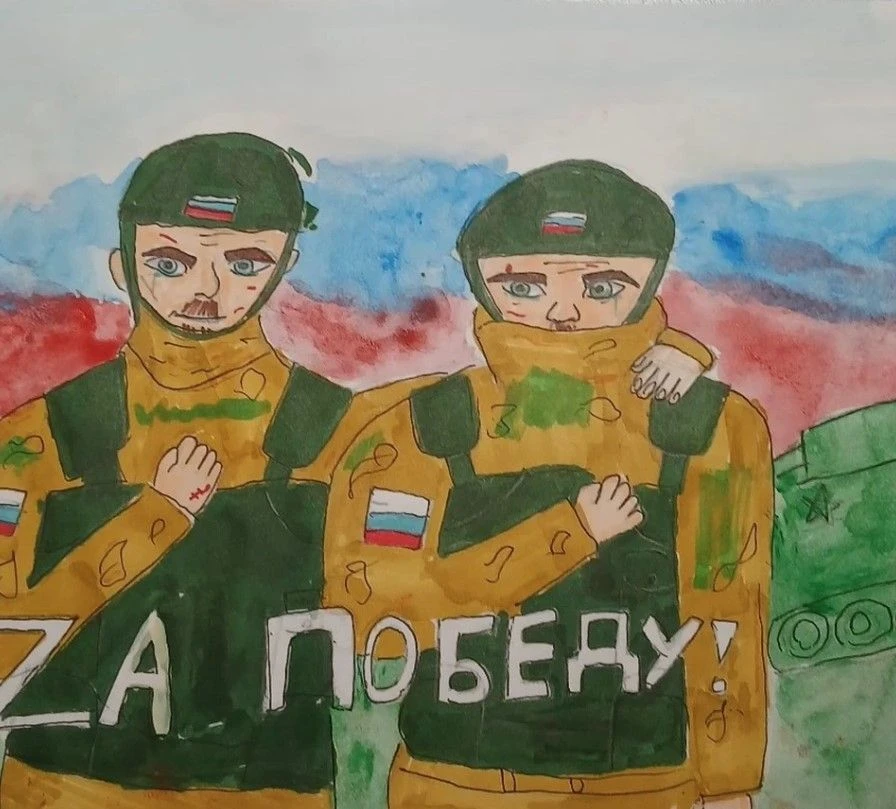 🎨 «Дети рисуют Победу»: знакомимся с первым участником!