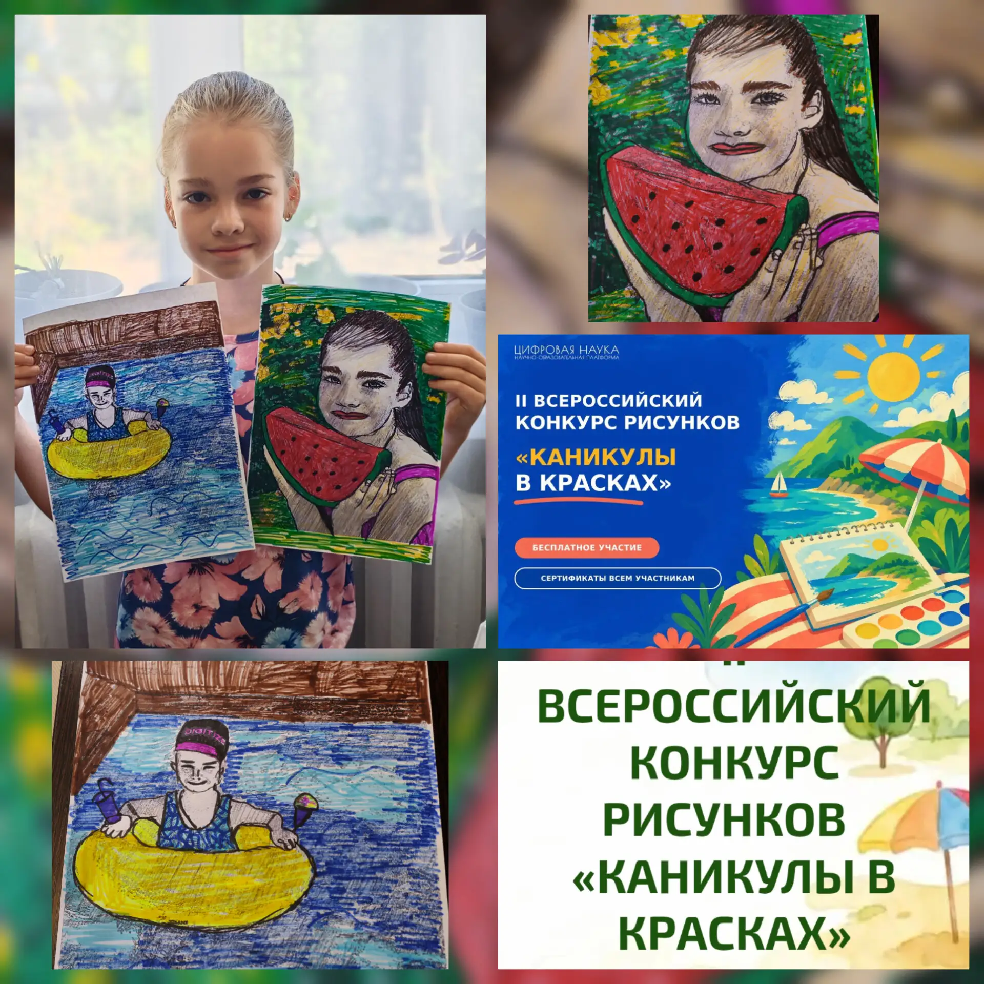 Летние каникулы прошли ярко! 🌞Ученица 2 класса Анна Короп приняла участие во всероссий...