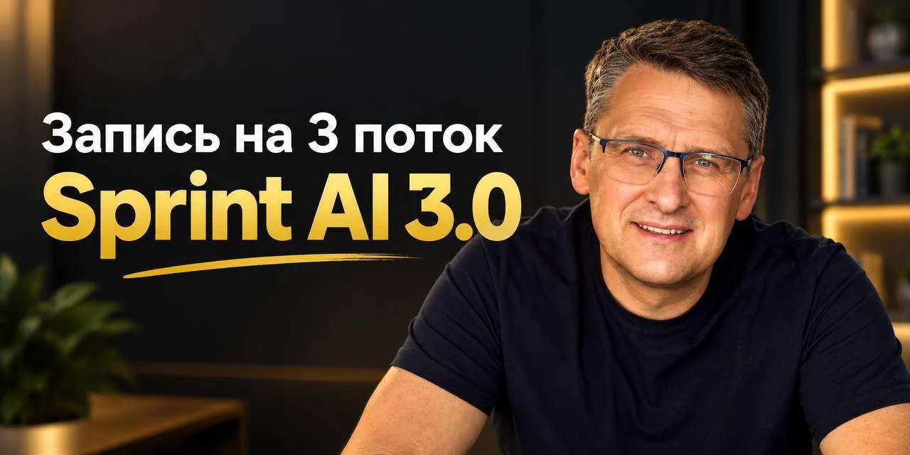 ПРЕДЗАПИСЬ НА SPRINT AI 3.0!