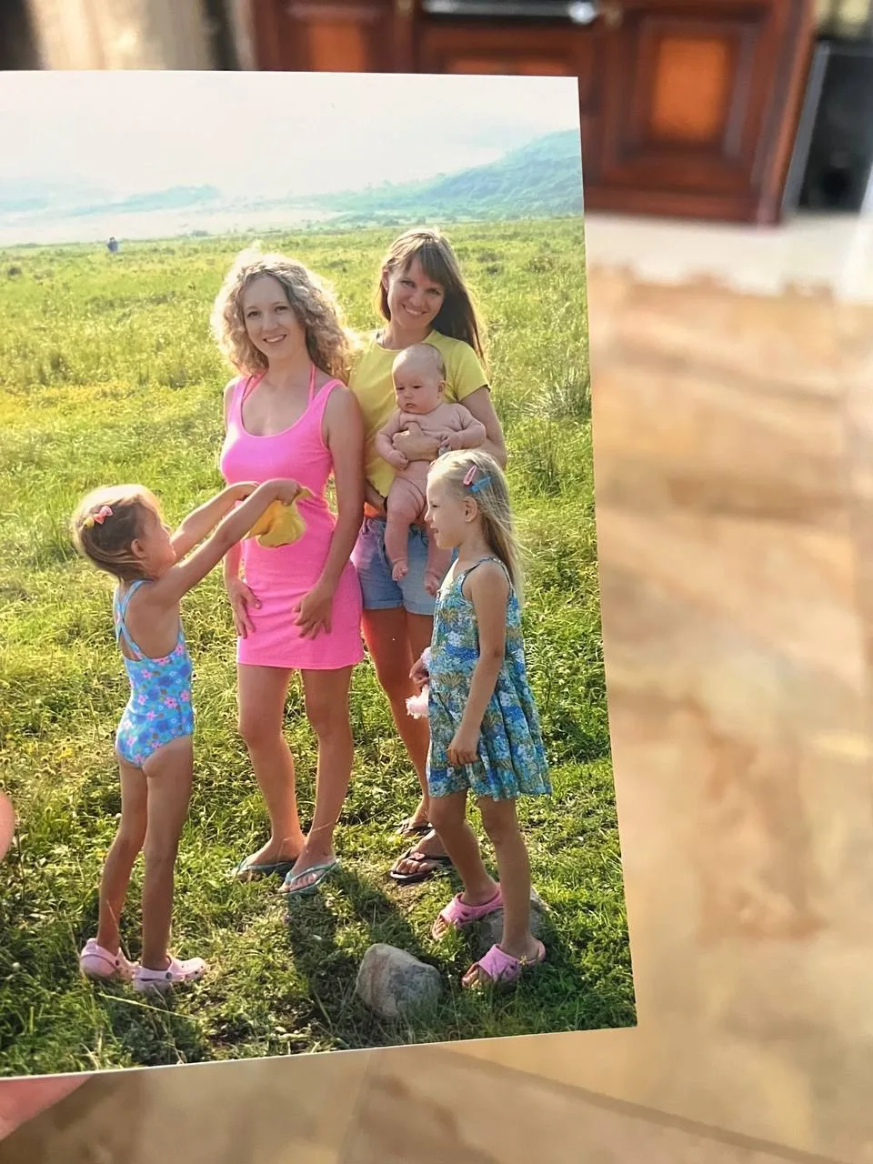 Что нашла- 12 лет назад и мы семьями на крайней точке России.