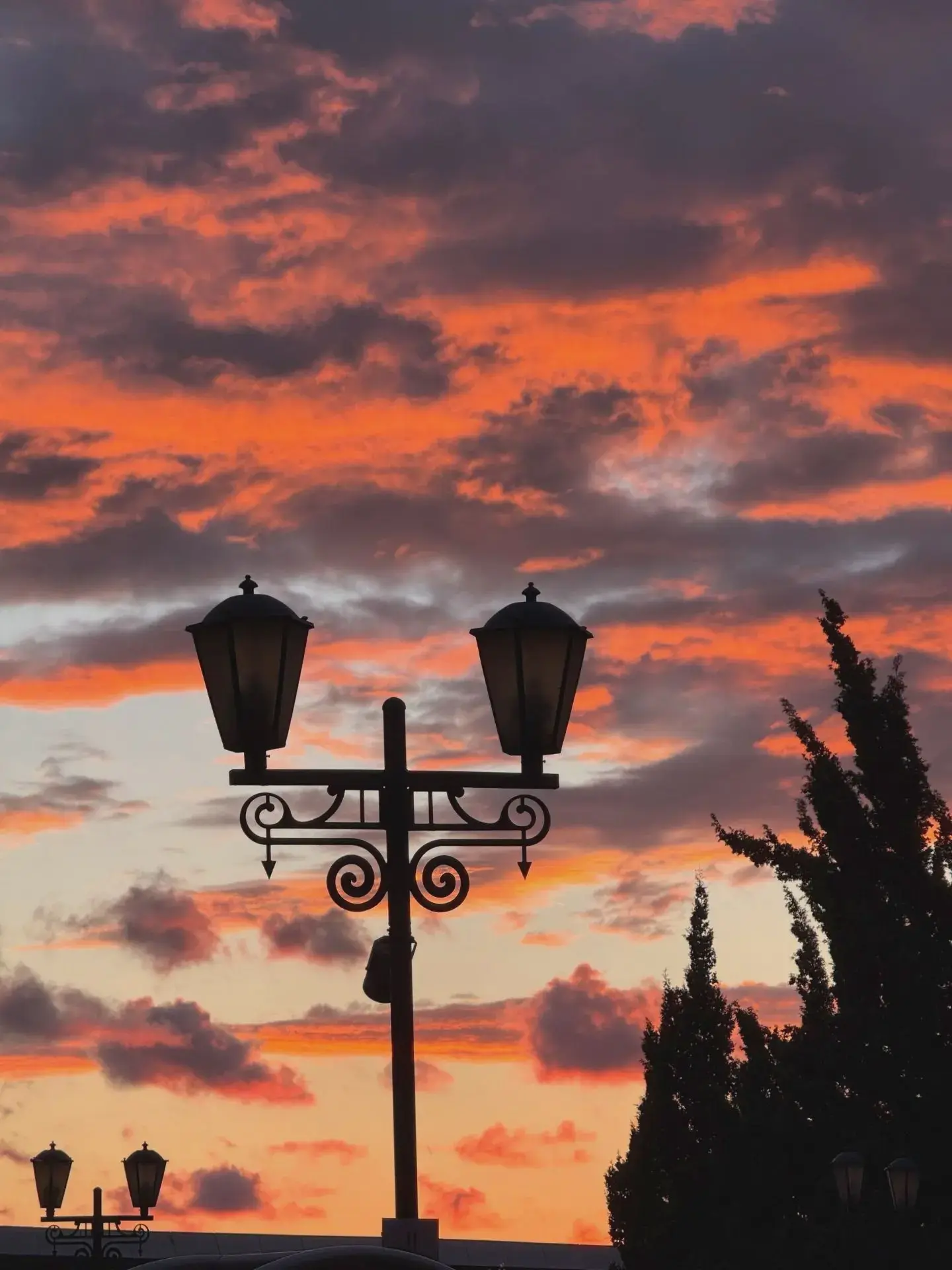 Вчерашнее закатное небо над Сочи 🌅😍