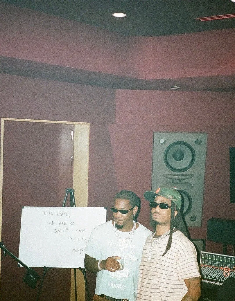 🤝 Quavo и Offset снова вместе в студии!