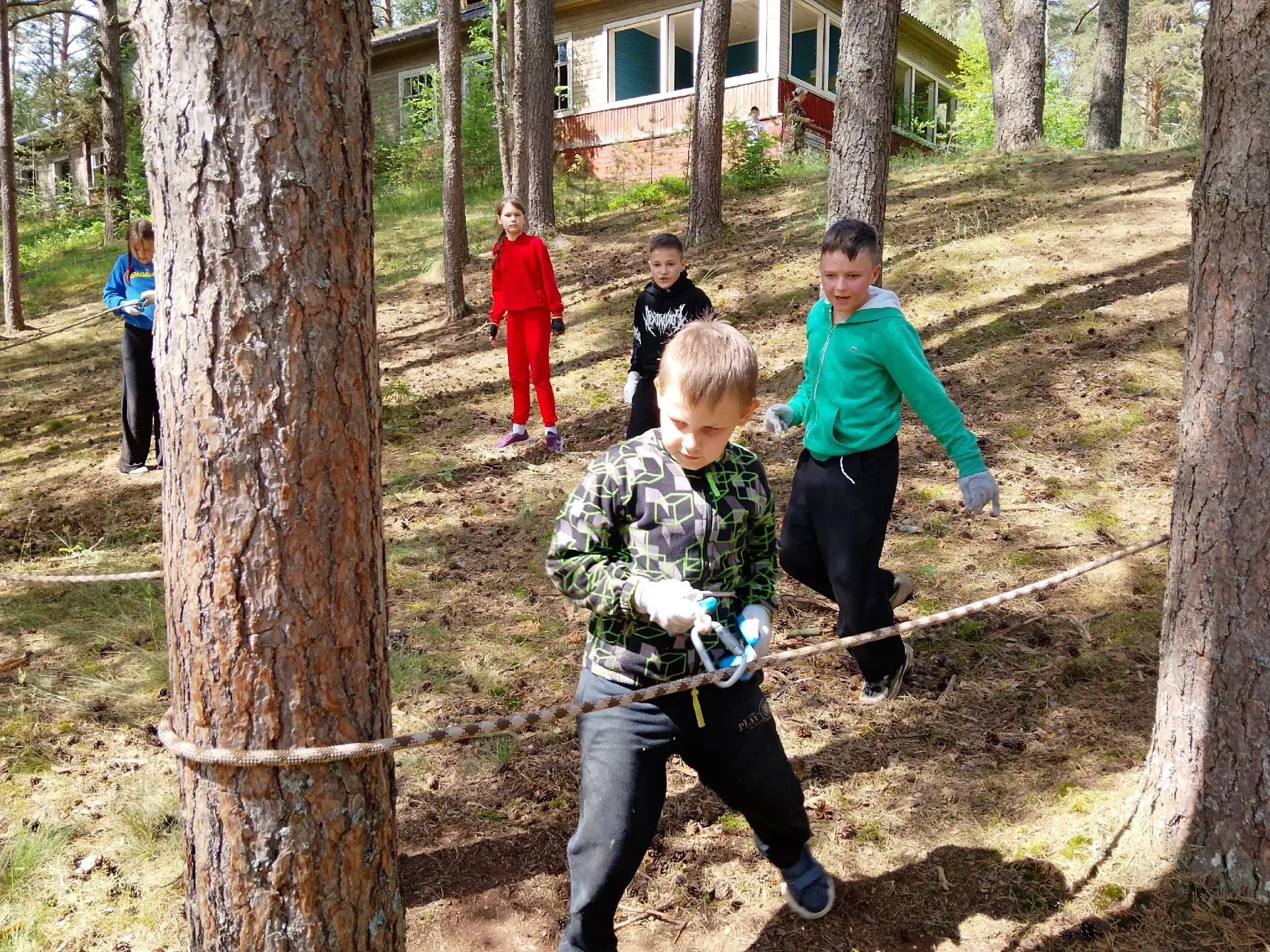 🏆 🌲Сегодня две команды от нашего лагеря «Мандарин» приняли участие в большом туристическом слёте, 