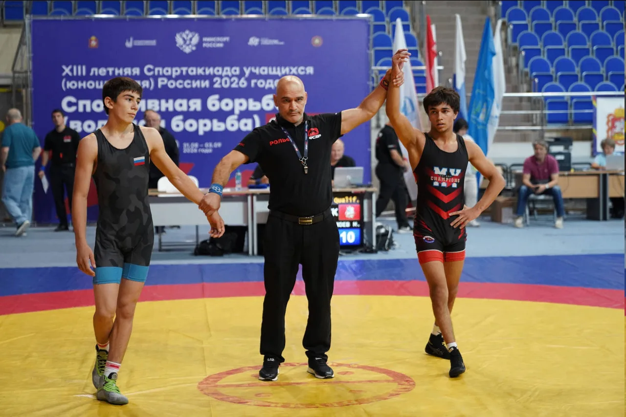 Результаты Спартакиады учащихся России U-15
