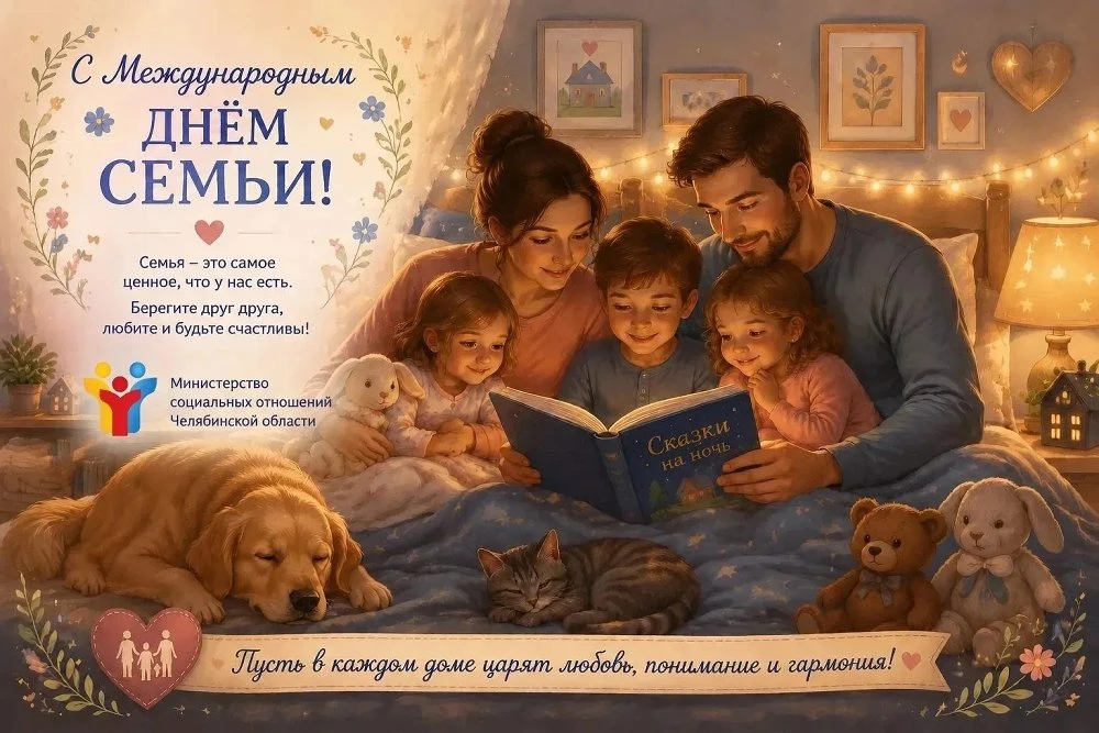 Поздравление министра социальных отношений Челябинской области Натальи Лугачевой с Межд...