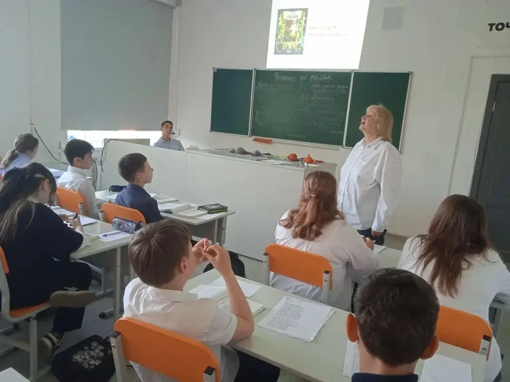 Открытый урок по читательской грамотности состоялся!