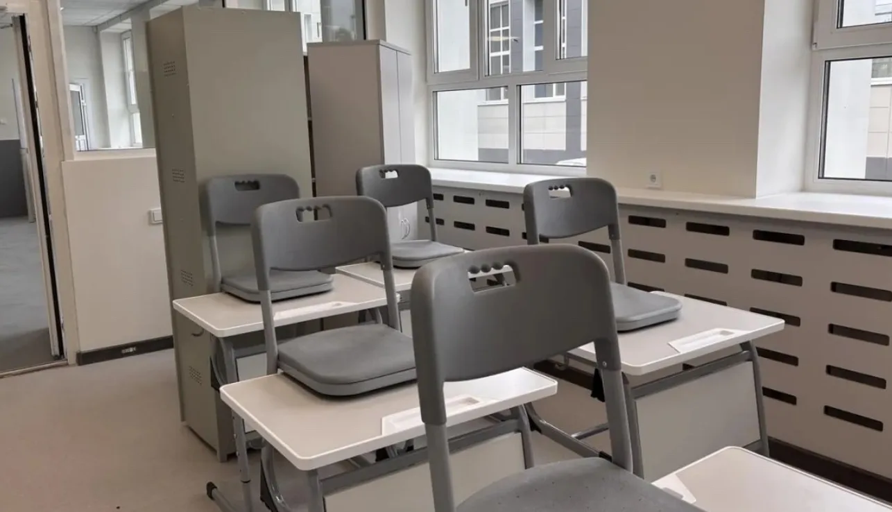 Капремонт школы в Менделеево завершен на 98% 🏫