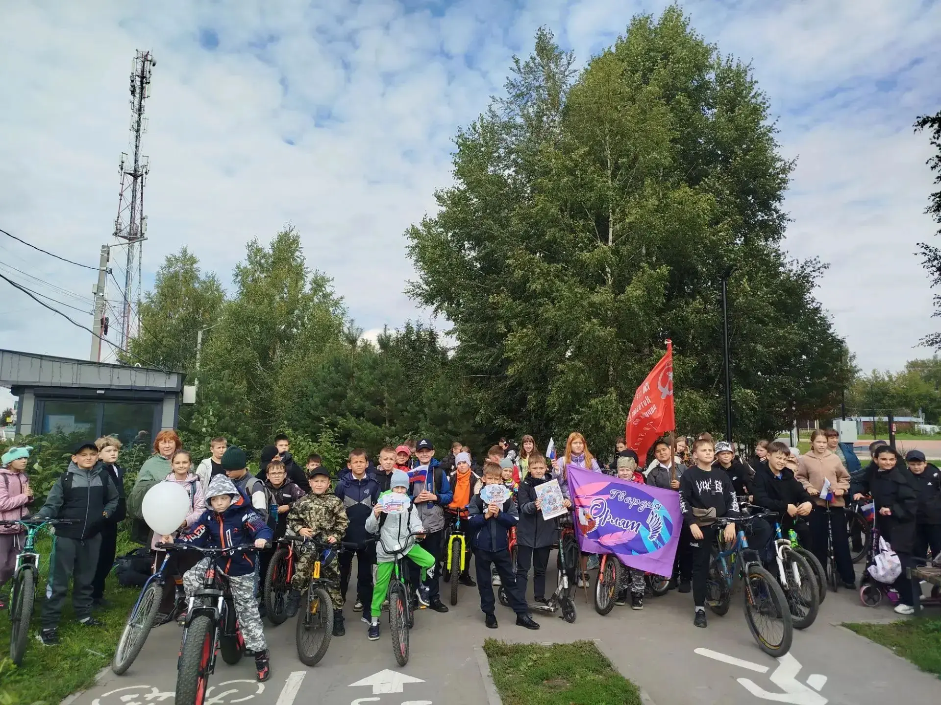 Велопробег, посвященный дню солидарности в борьбе с терроризмом