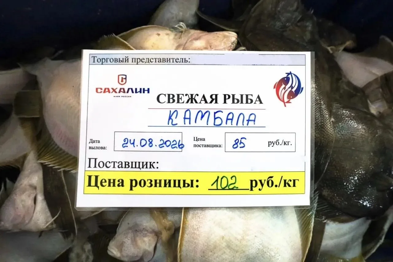 В Корсакове продолжается реализация свежевыловленной рыбы по доступным ценам