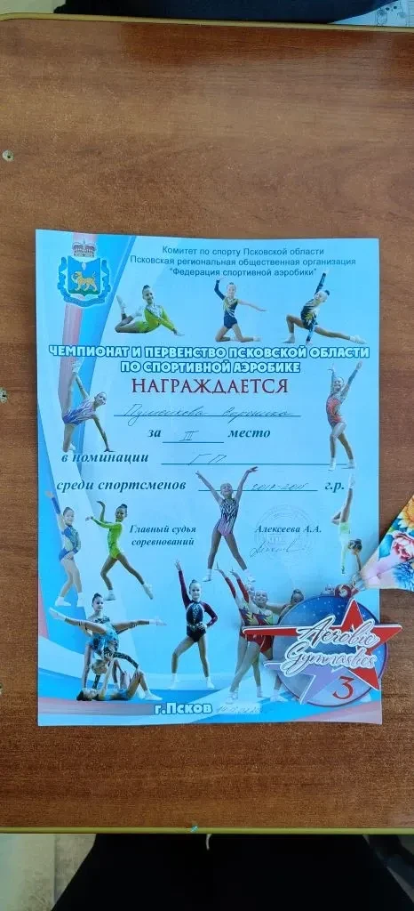 Поздравляем Веронику Пушенкову, ученицу 4 "Е" класса, с отличными спортивными достижениями! На чемпи