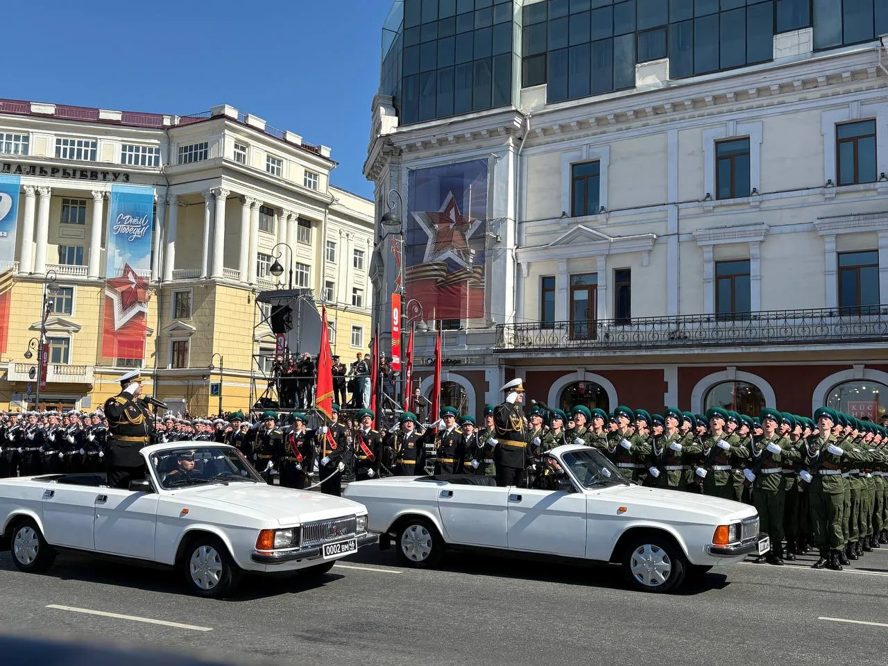 Парад Победы начался во Владивостоке ⭐️