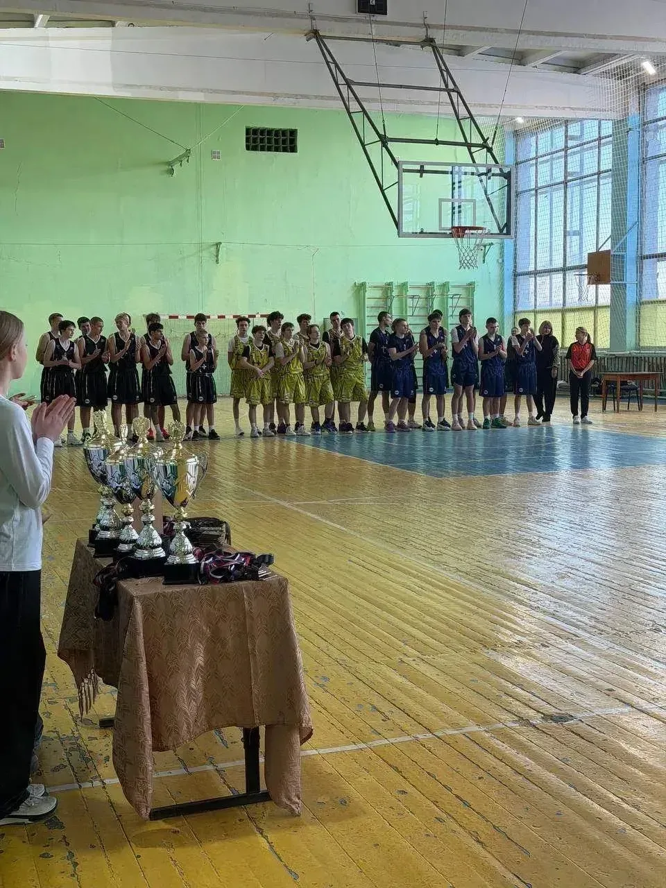 🏀17 февраля на базе ДЮСШ г. Кольчугино определили сильнейшие коллективы школьной баскетбольной лиги 