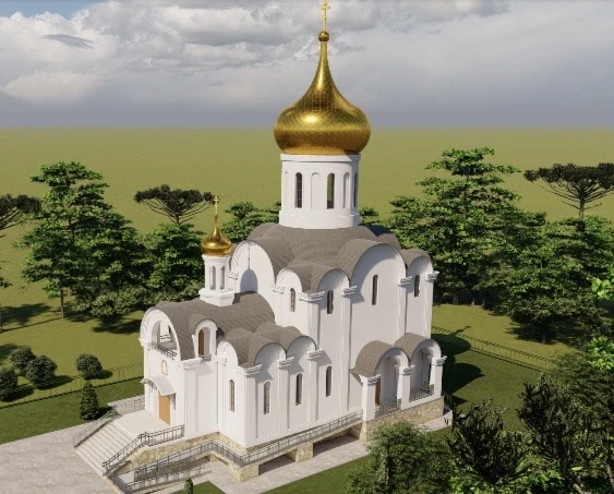 СТРОИТЕЛЬСТВО ПРАВОСЛАВНОГО ХРАМА СВЯТОГО МУЧЕНИКА ИОАННА ВОИНА В СТАНИЦЕ ВАРЕНИКОВСКОЙ.