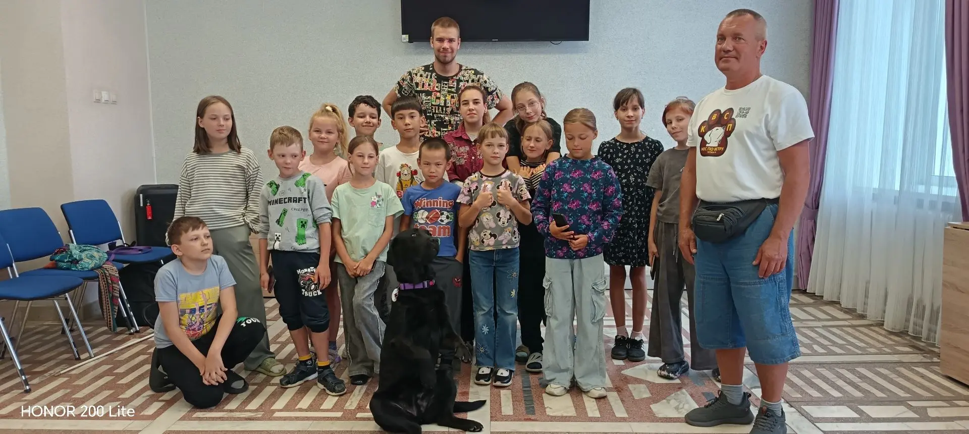 🐾Новая встреча
 
Прошла третья встреча юных подопечных с собаками клуба "Нос по ветру. Омский прово
