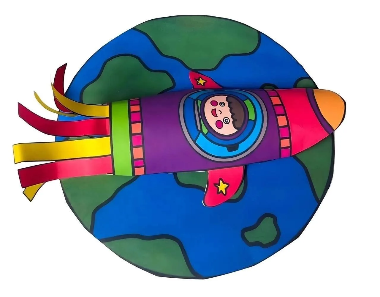 👩‍🚀Поделка ко Дню космонавтики