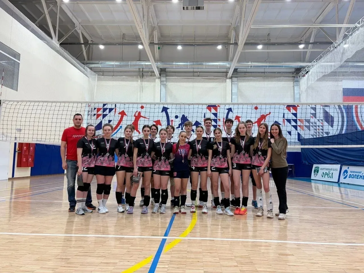 🏐🏐🏐 ПОЗДРАВЛЯЕМ команды (!) юношей и девушек нашего лицея, занявших 🥇и🥈места в соревнованиях по воле