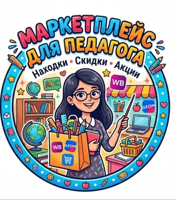 Коллеги, рекомендую новый канал Маркетплейс для педагога!👩🏻‍🏫