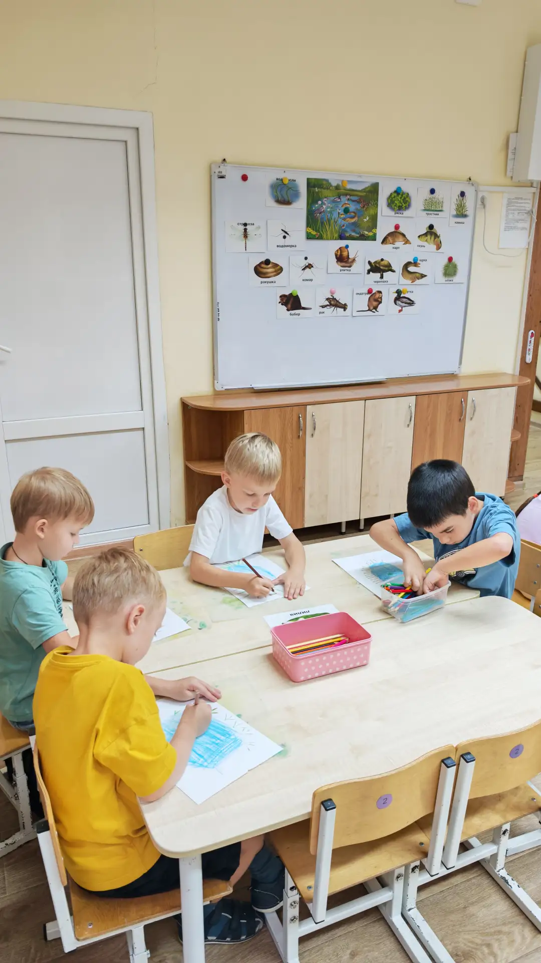В группе «Бременские музыканты» было проведено увлекательное занятие «Живой мир водоёмо...