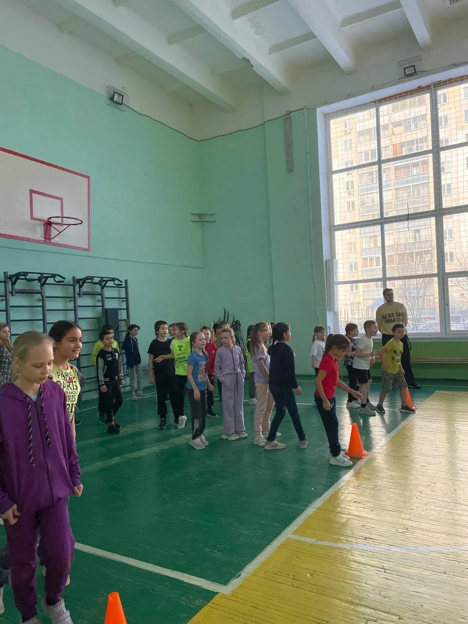 В нашей школе стартовало спортивное мероприятие «Богатырские старты», в котором принимают участие об