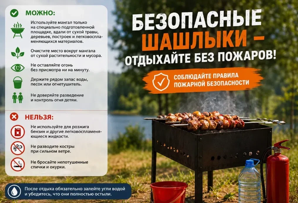 Безопасные выходные 
 
Каждый год с приходом лета в России обостряется пожарная обстановка. Особенно
