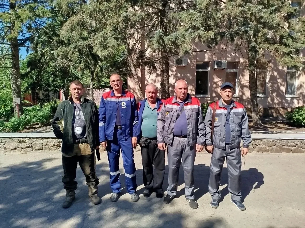 Сотрудники МУП «РМПТС» вернулись из Херсонской области.