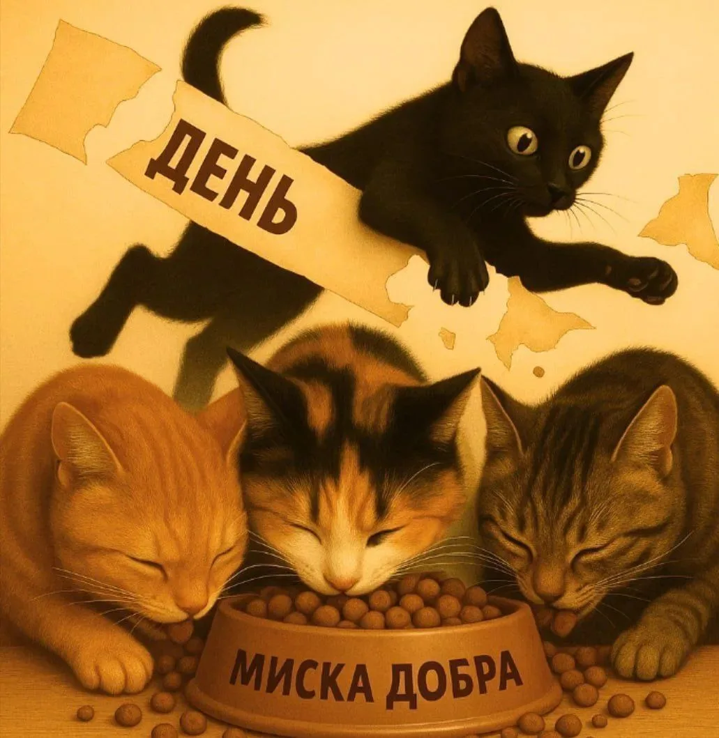Миска добра наполнилась❗