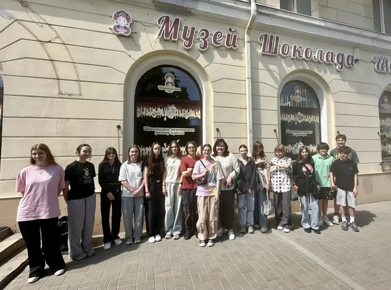 16 мая 7 "Б" класс побывал в музее шоколада " Шоколадушка", где погрузился в историю создания и наци