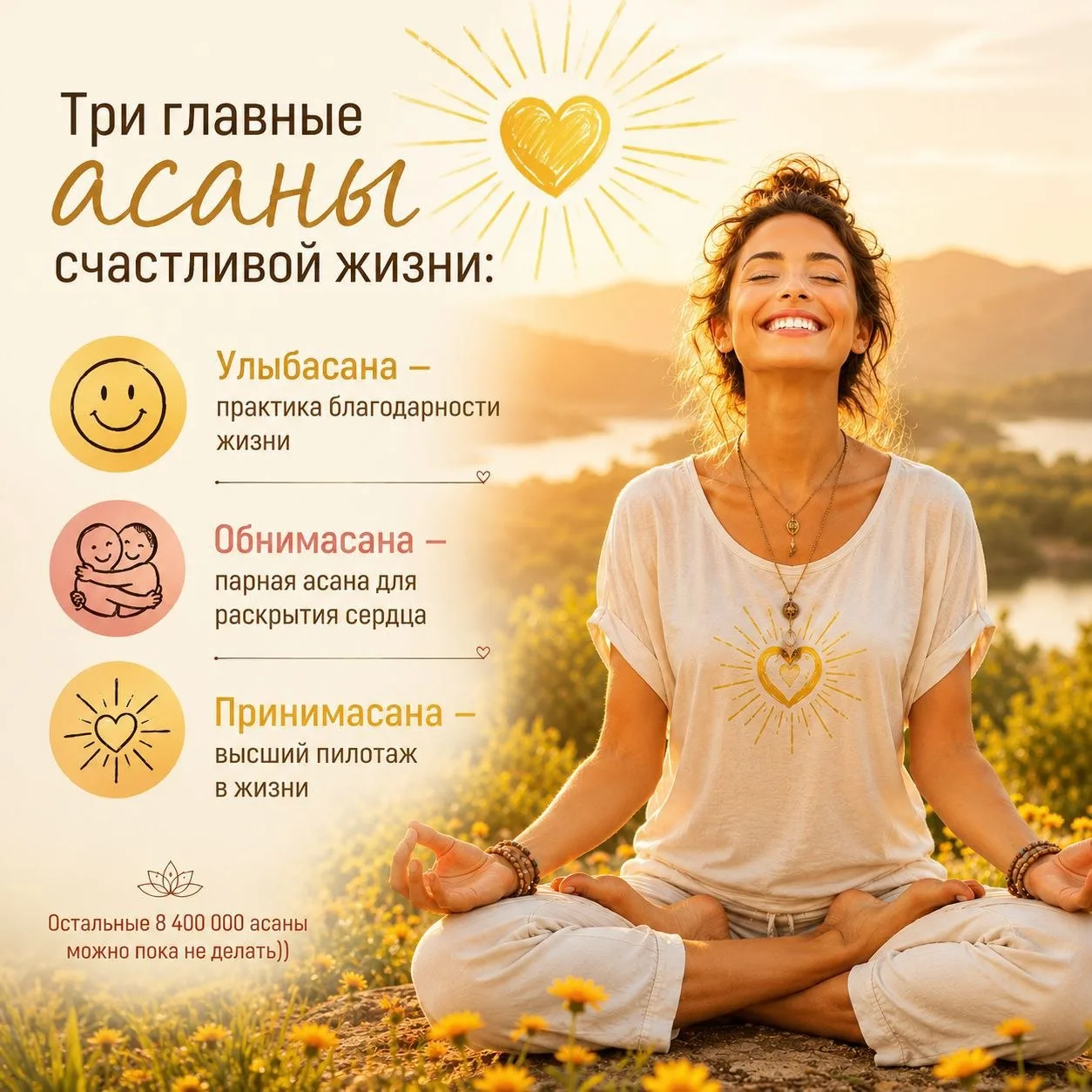 Самые сложные асаны делают не на коврике 🙃

#смысл_сЮмором