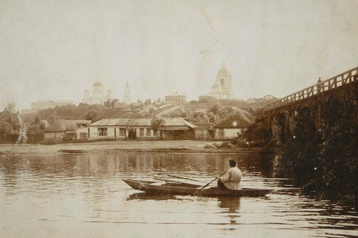 #история_оскола

«Фото. Видовое. Старый Оскол. Южная часть города»
Период создания: 1902 г.