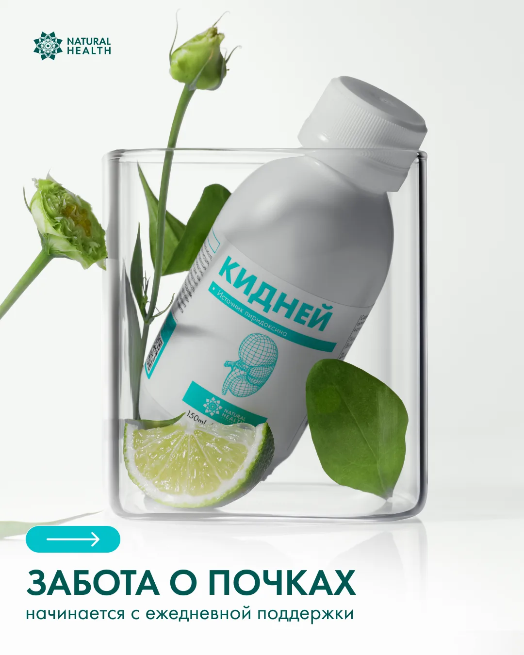 Вы задумывались над тем, как важна поддержка почек?  ✨