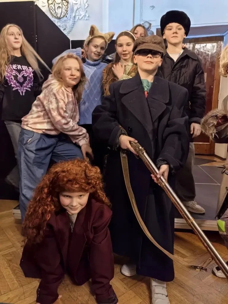 В последний день каникул учащиеся 5 А класса вместе с классным руководителем Светланой Валентиновной