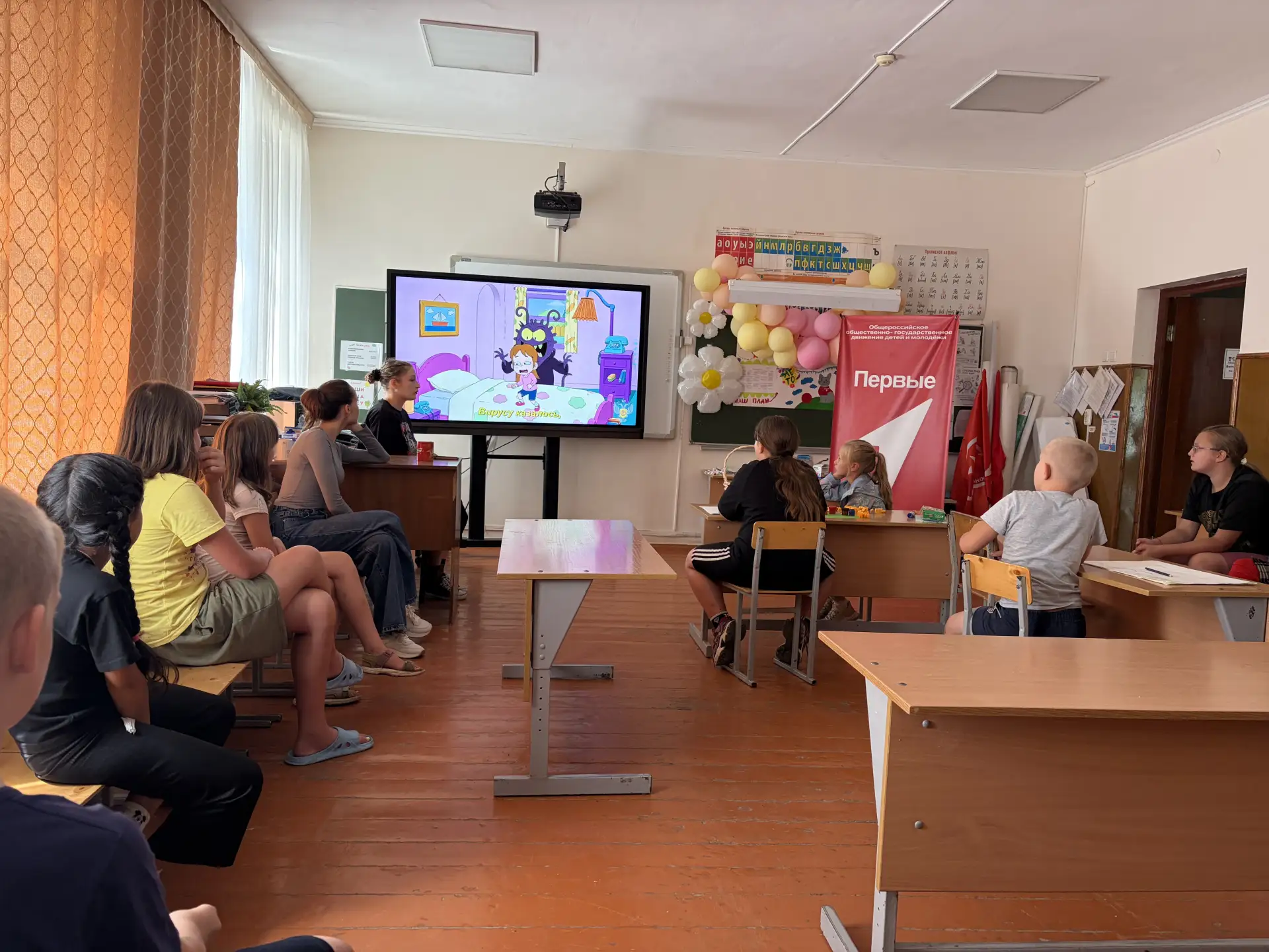 🌸 Тринадцатый день в лагере:
📎Миссия «Береги Планету»🌎
 В рамках акции «Санитарный щит» мы ознако