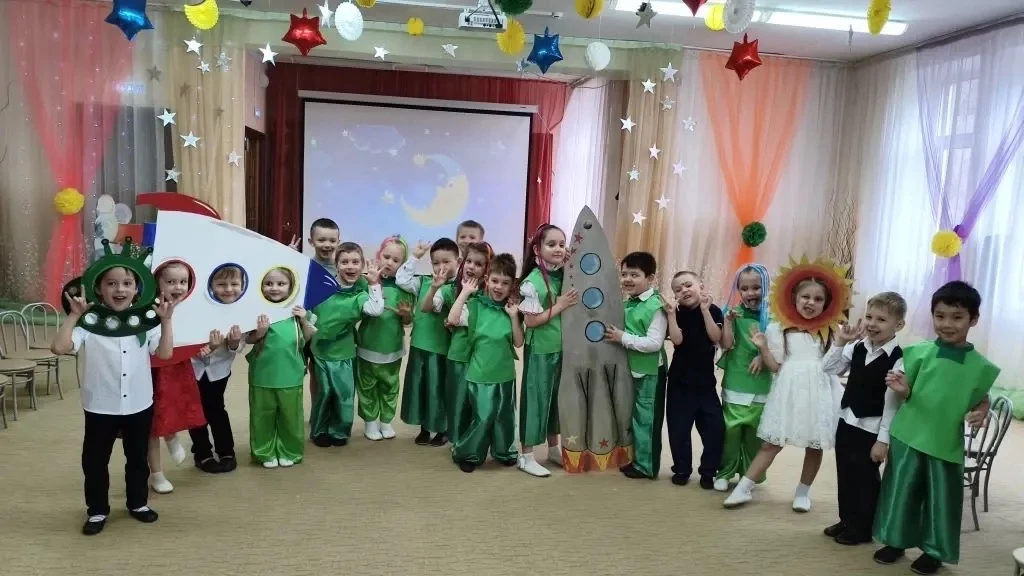 ⭐Космическое путешествие!  3, 2, 1... Полетели! Наши маленькие первооткрыватели превратились в насто