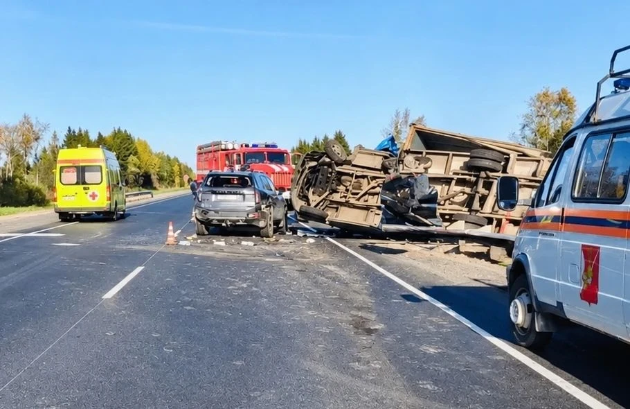 Видео ДТП под Маегой