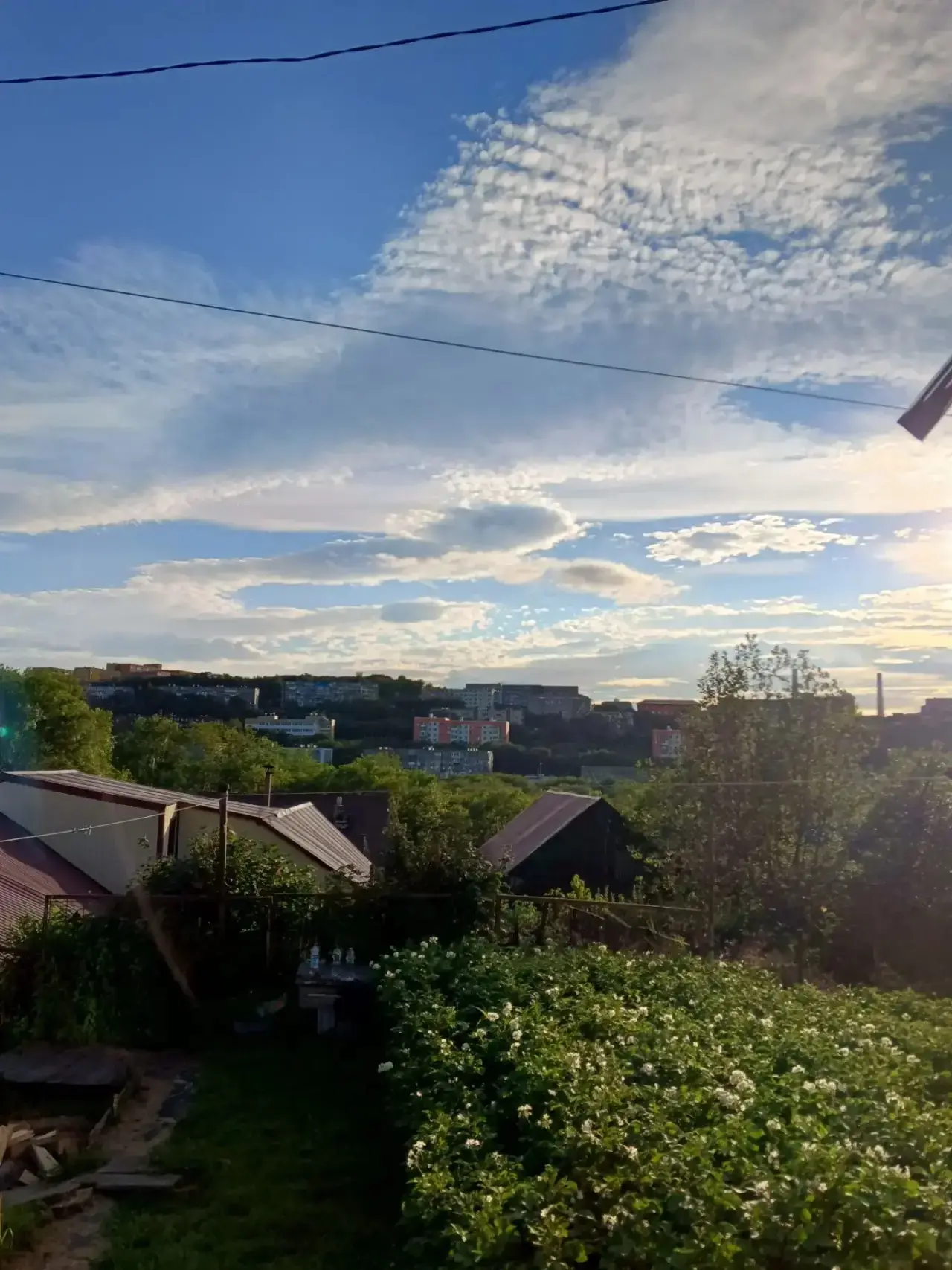 «Сегодня вечером. Вид с Копая🥰»