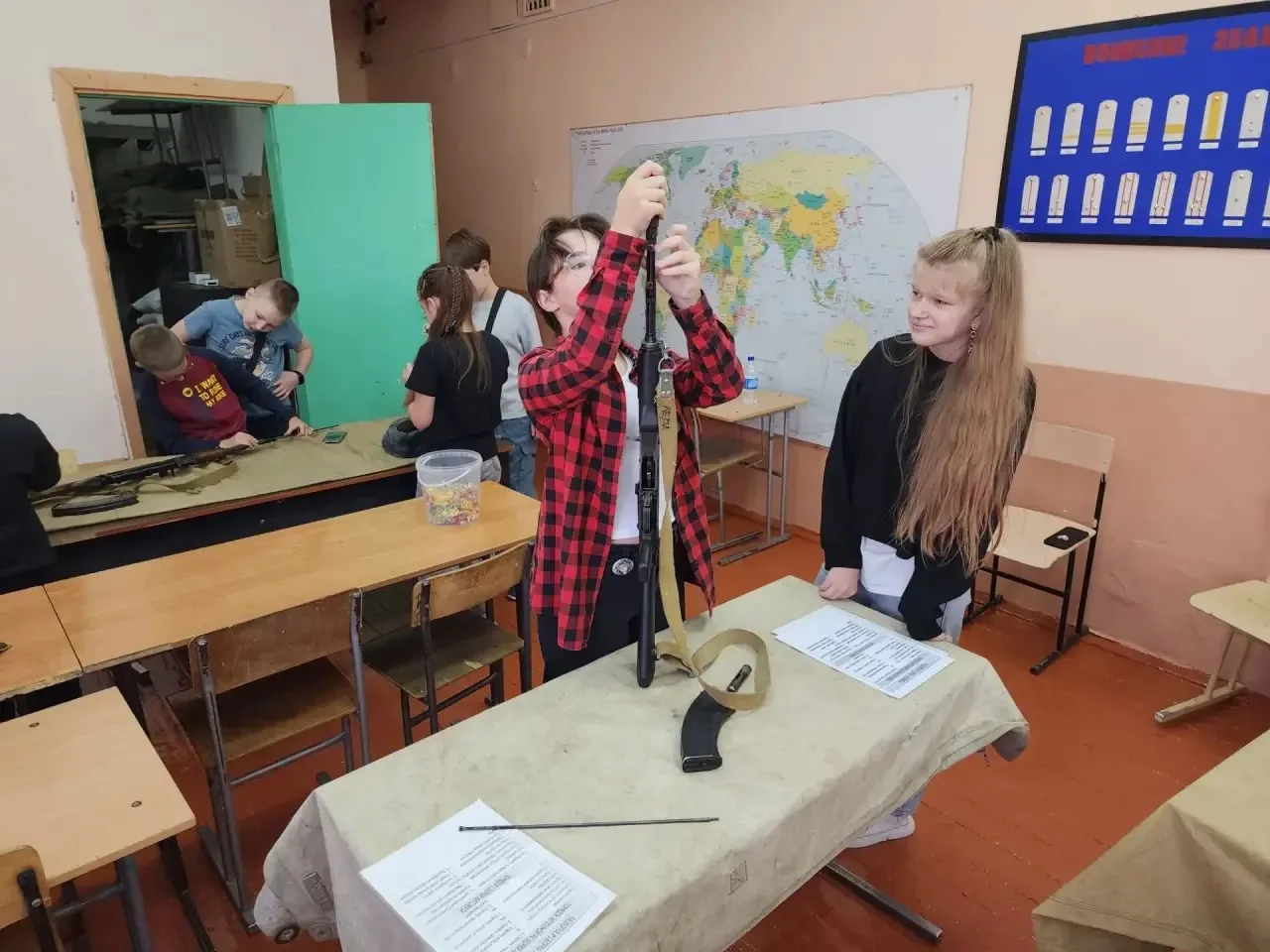 🤝 Уже стартовала работа наших курсов внеурочной деятельности - патриотического клуба "...