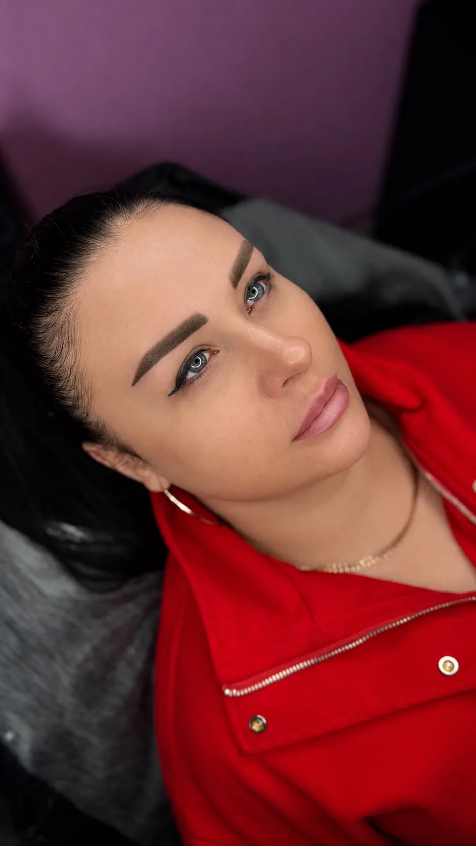 Перманентный макияж бровей: эффект хны для Елены 🙌