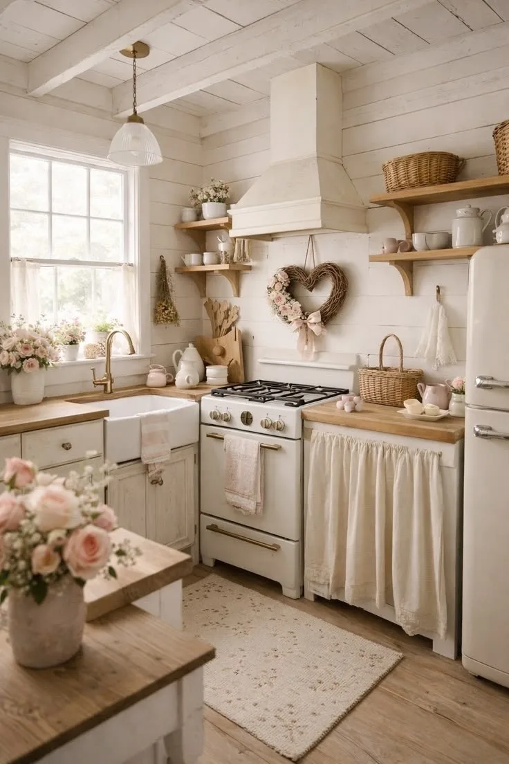 Красивые кухни в стиле винтаж 🏡