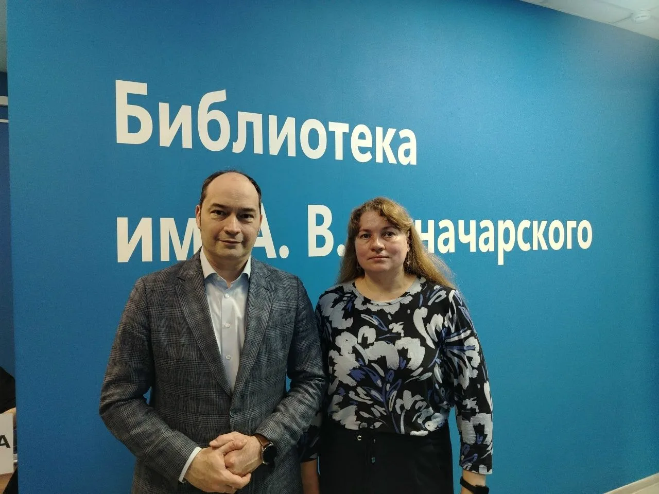 📚Нанёс рабочий визит в библиотеку им. Луначарского, что на ул. Плановой. Давно планиро...
