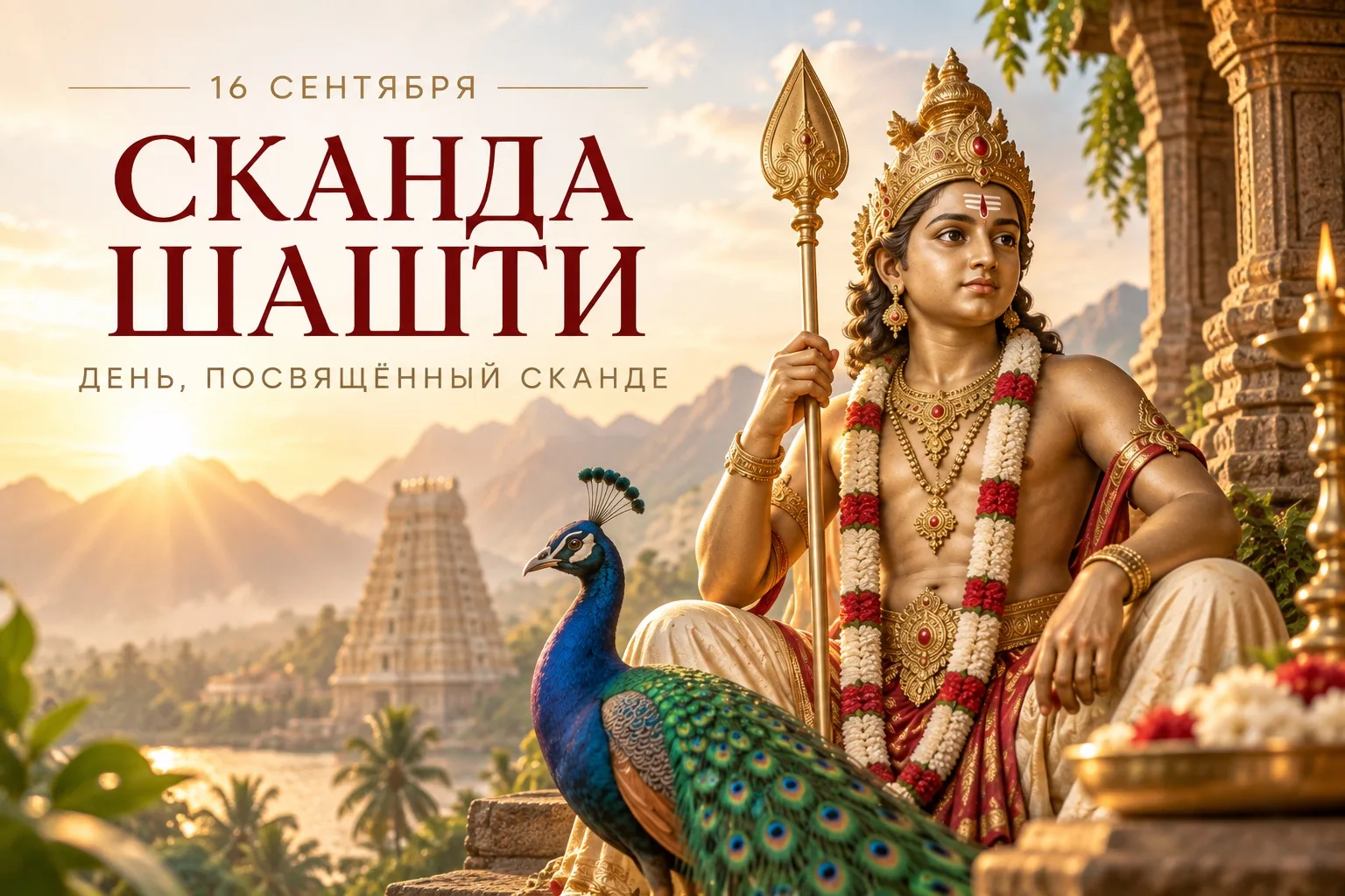 16 СЕНТЯБРЯ, СКАНДА ШАШТИ