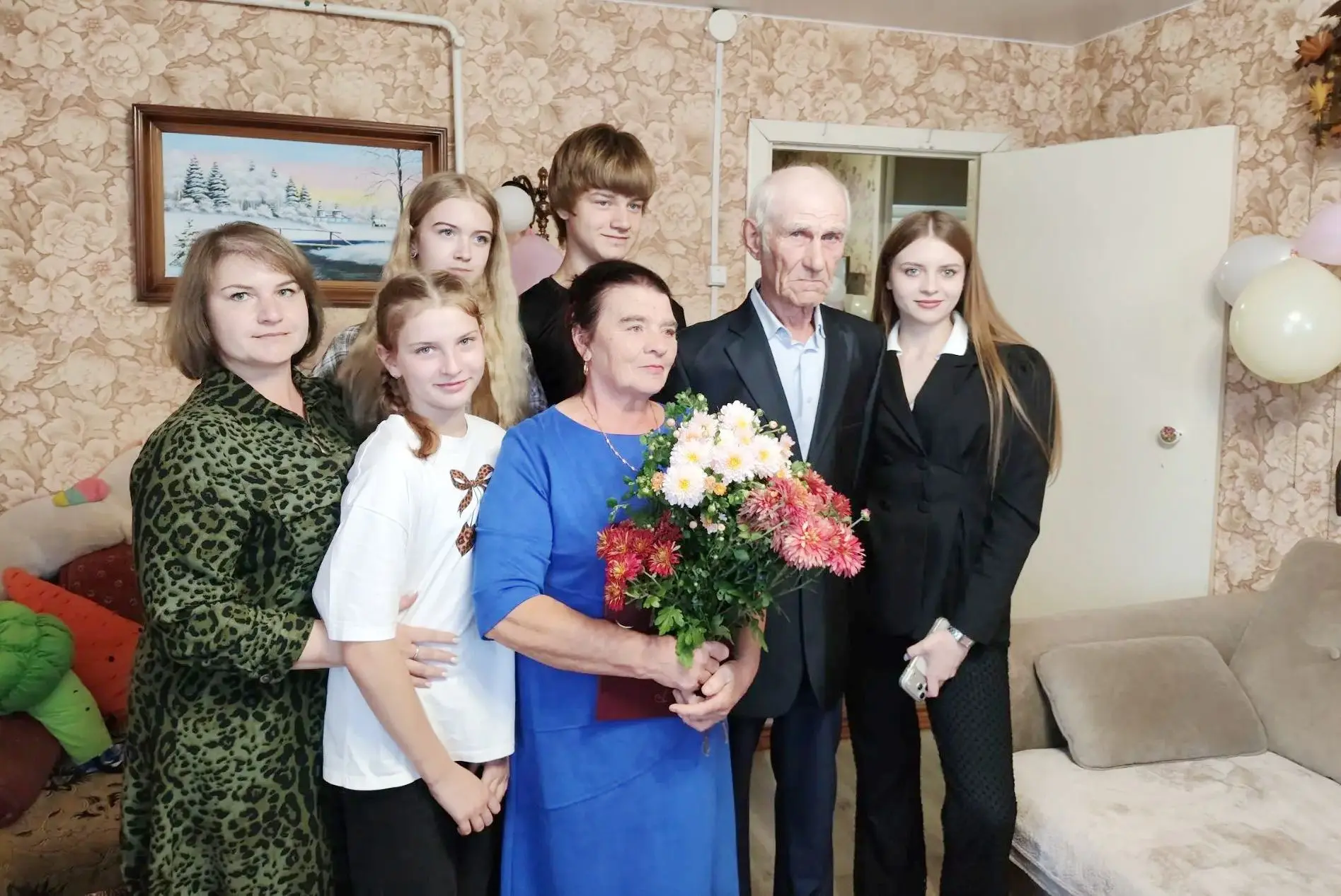 Супруги Татариновы отметили золотой юбилей