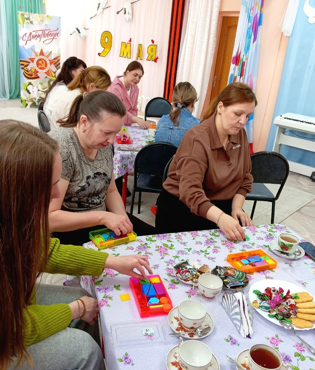 ⚡Сегодня в детском саду прошла итоговая встреча родительский клуба проекта «Песочница в...