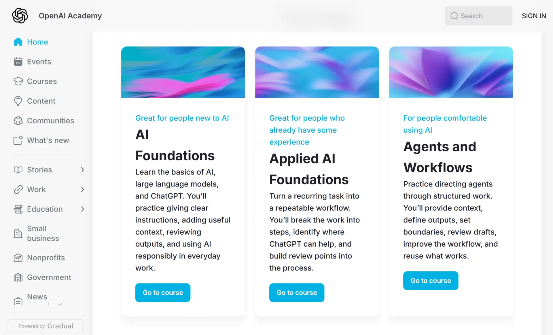 Автоматизируем рутину: OpenAI дропнули сразу три бесплатных курса по использованию ИИ в работе.

﻿﻿1