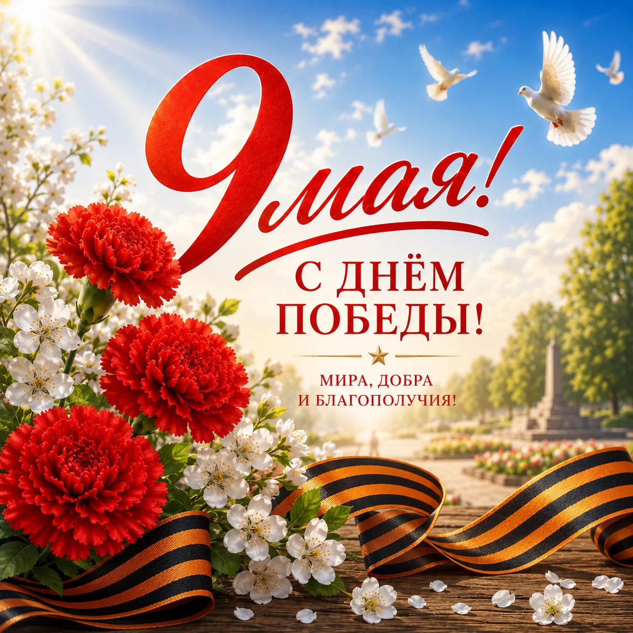 С праздником Великой Победы!