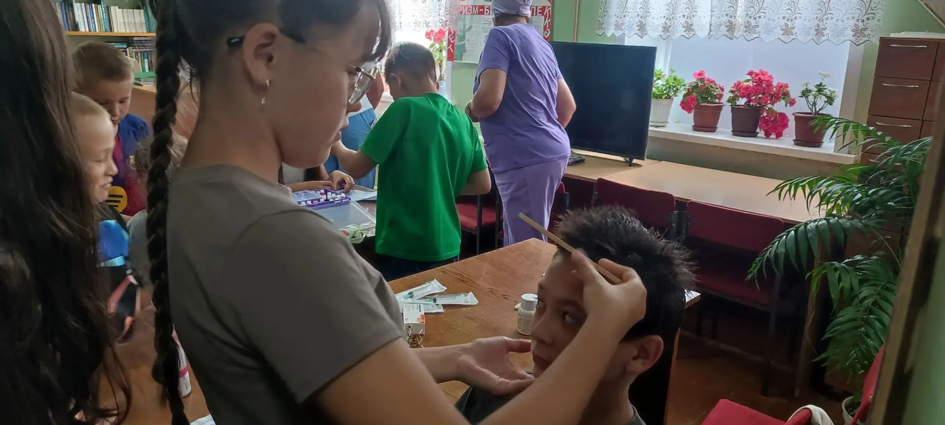 Знакомство с разными профессиями.Вчера в Кугунурском СДК было проведено мероприятие для детей. Ребят