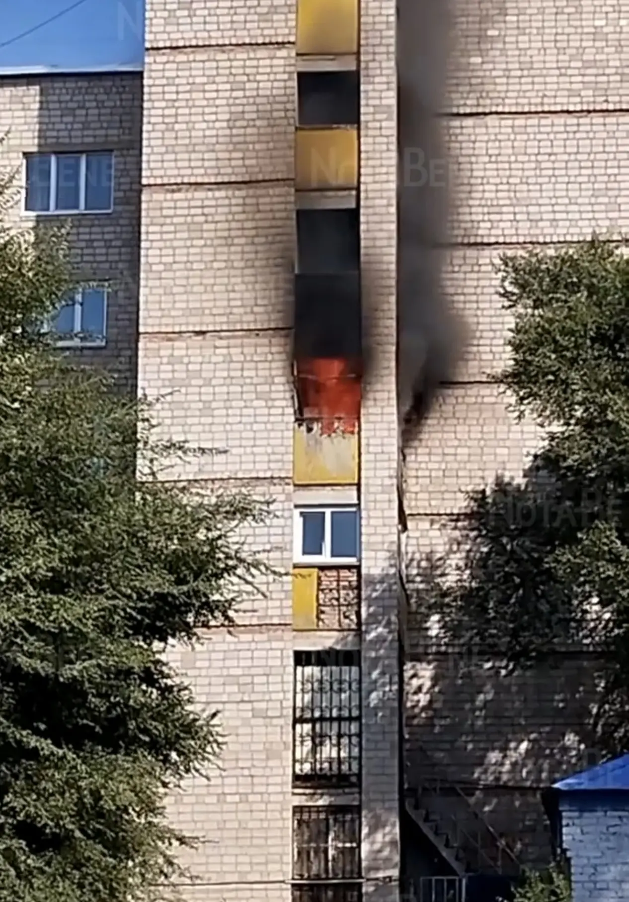 🔥 В квартире на улице Ленина в Абакане произошёл пожар