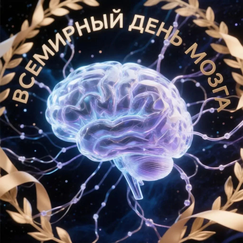 🧠 Сегодня, 22 июля, отмечается Всемирный день мозга!

🔋 Знаете ли вы, что наш мозг работает без вы